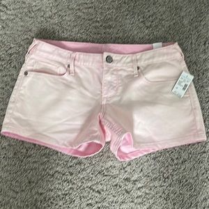 Maurice’s light pink denim shorts (7/8)